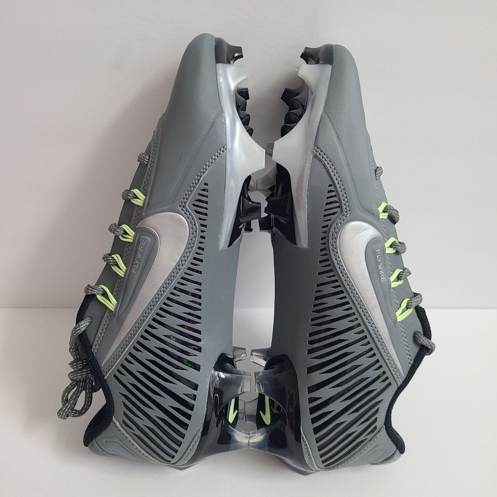 NEW Nike Vapor Edge 360 VC Football Cleats DO6294-002 Size 8.5 Gray - Picture 4 of 7